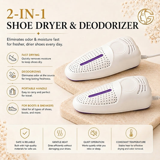 Shoe Dryer & Deodorizer features
