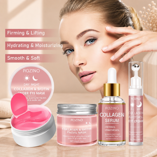 Glowth collagen face care set, product photo