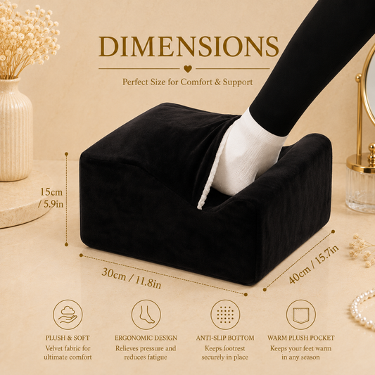 Glowth Foot Rest dimensions