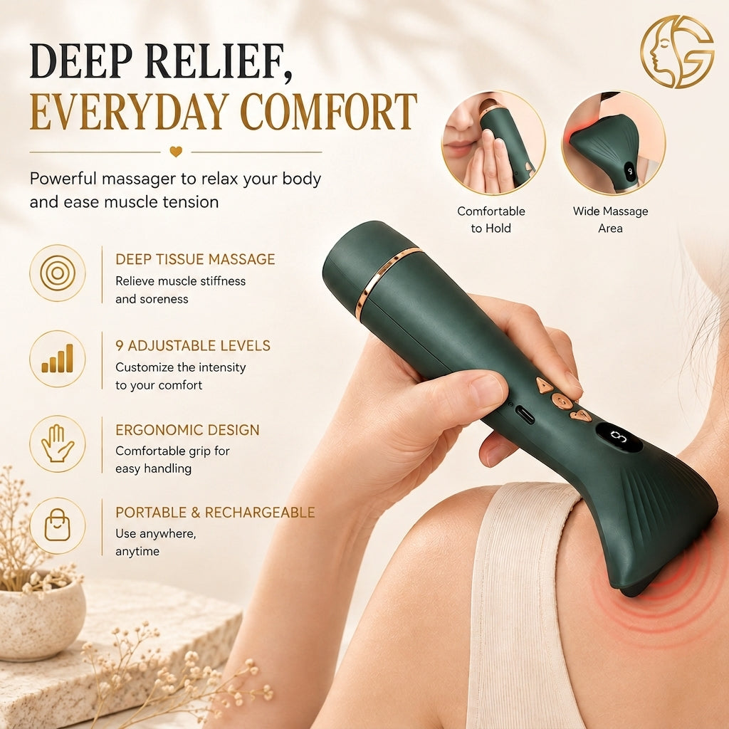 Glowth Double Head Massager overview and features
