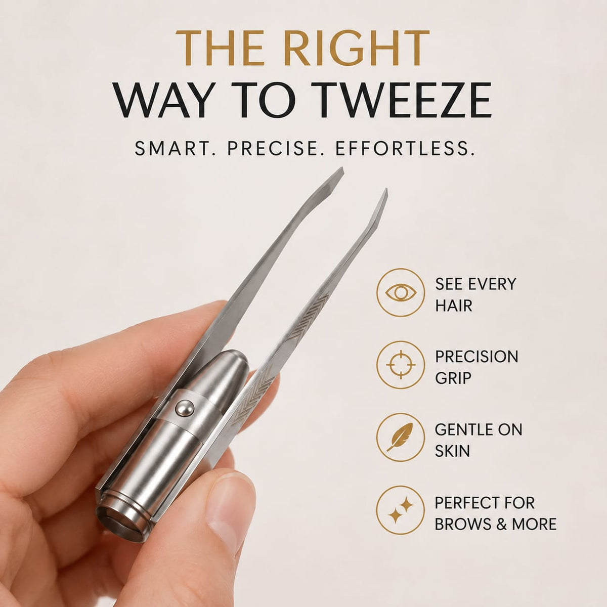 Glowth™ LED Tweezer