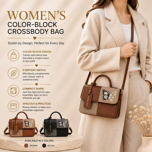 Butterfly crossbody bag lifestyle shot