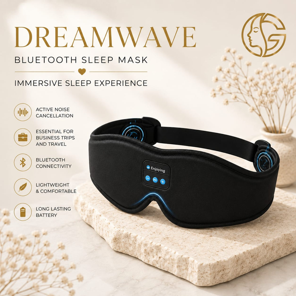 Glowth DreamWave branded packaging