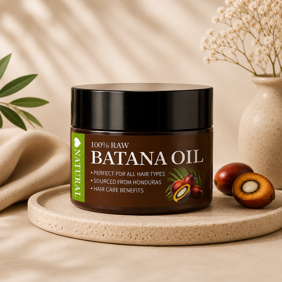 Glowth 100% Raw Batana Oil, product photo