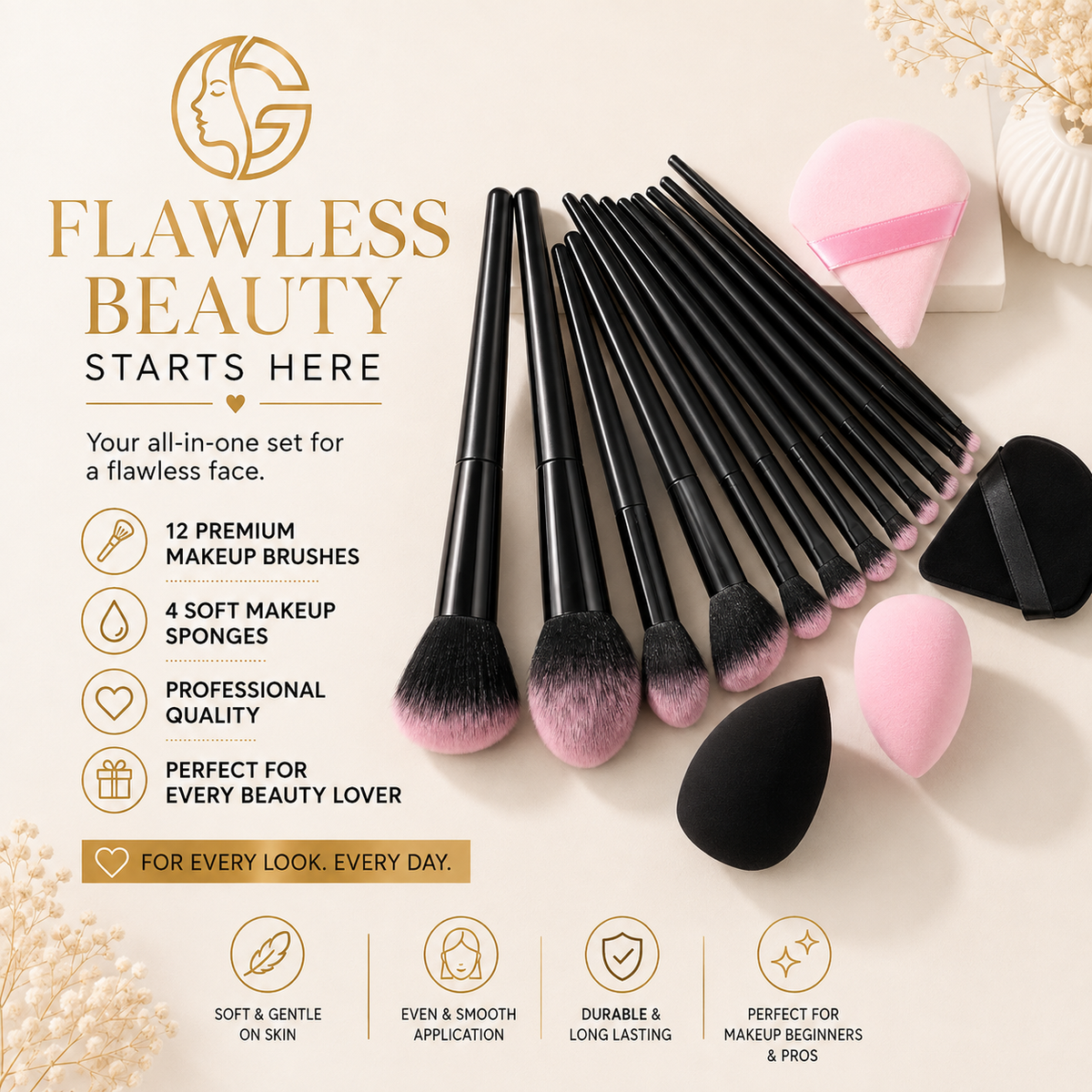 Flawless beauty starts here