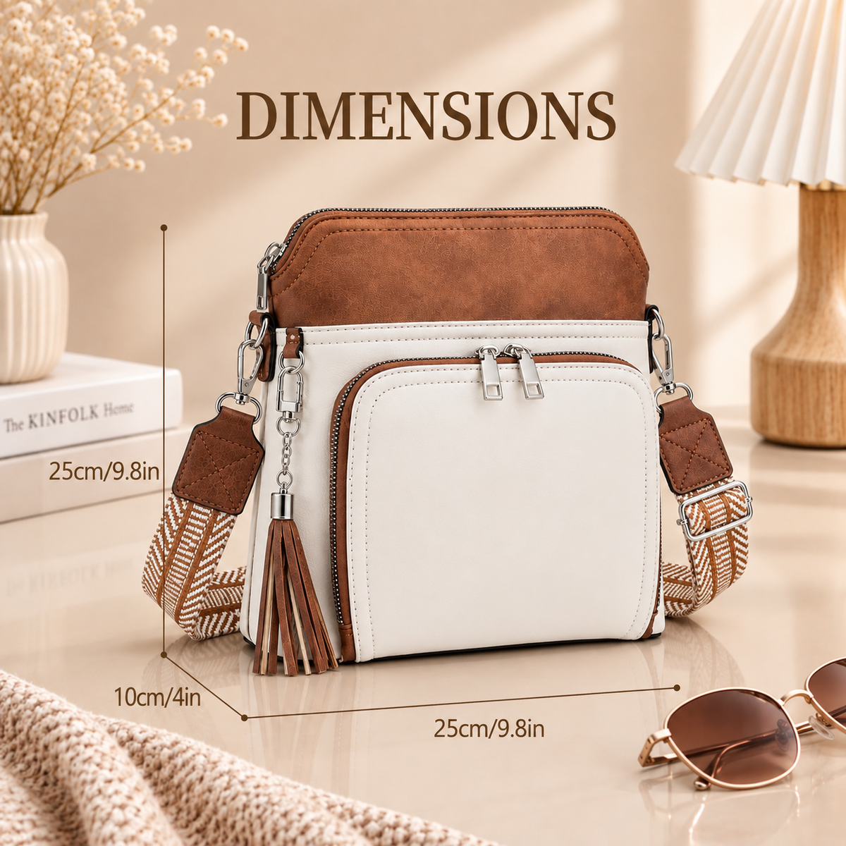 Crossbody bag dimensions