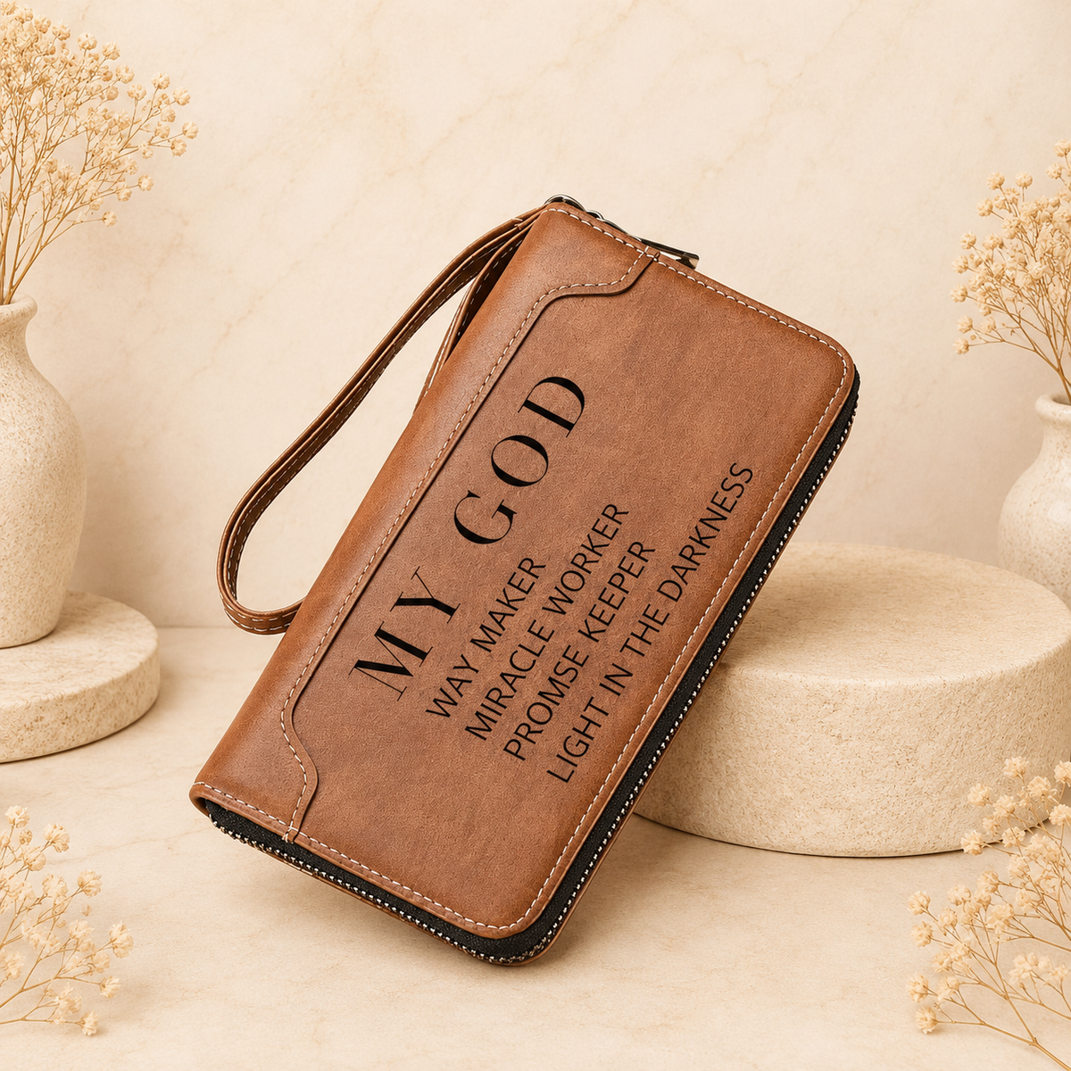 Glowth My God Faith Wallet, product photo