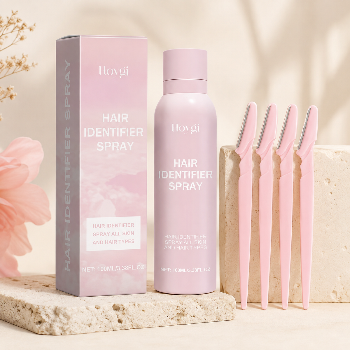 Hair identifier spray set dimensions