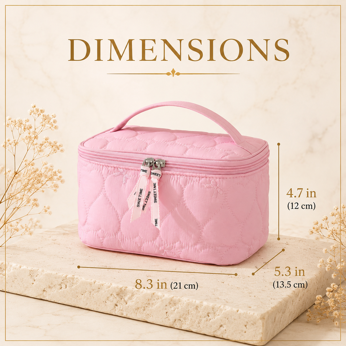 Toiletry bag dimensions