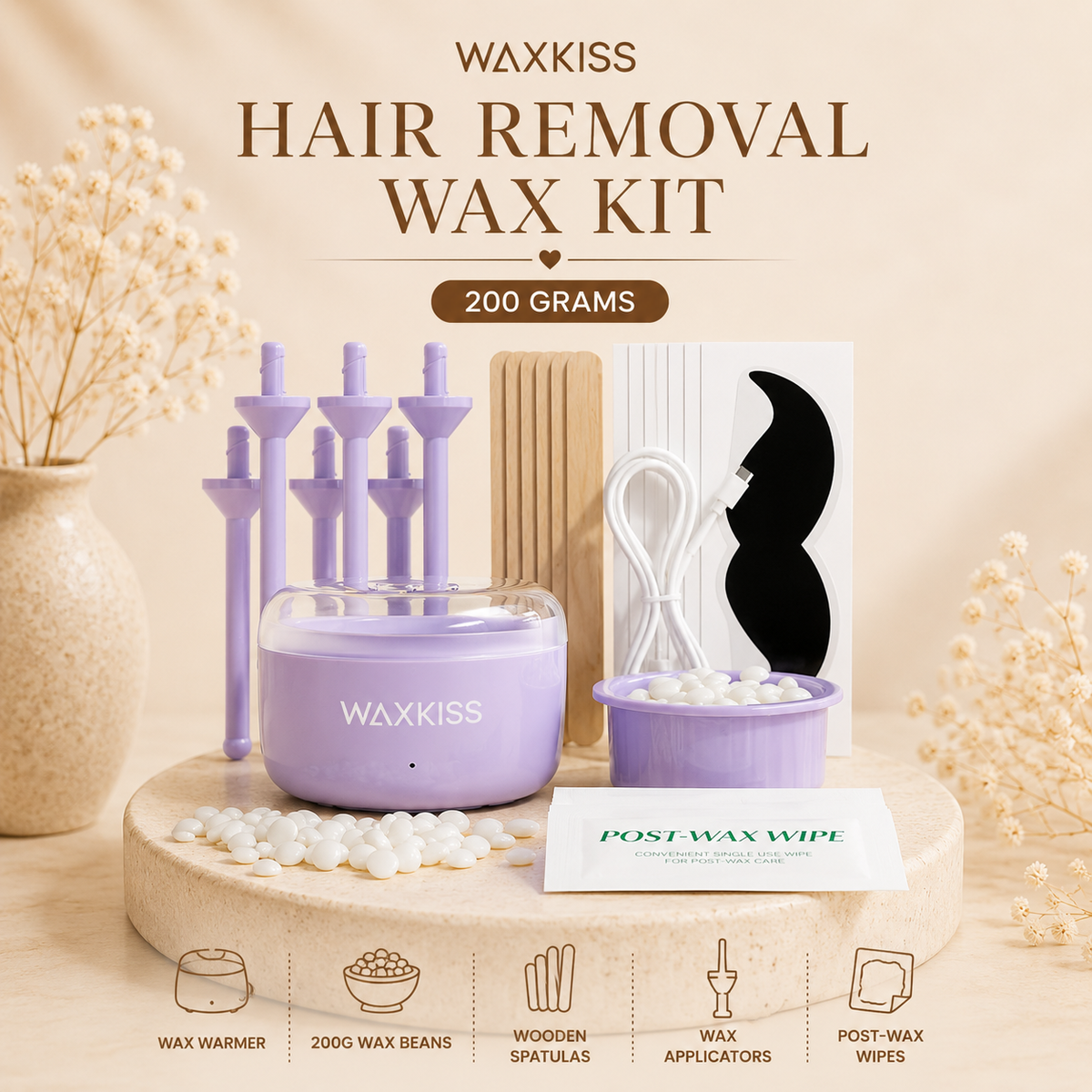 Wax kit product parameters