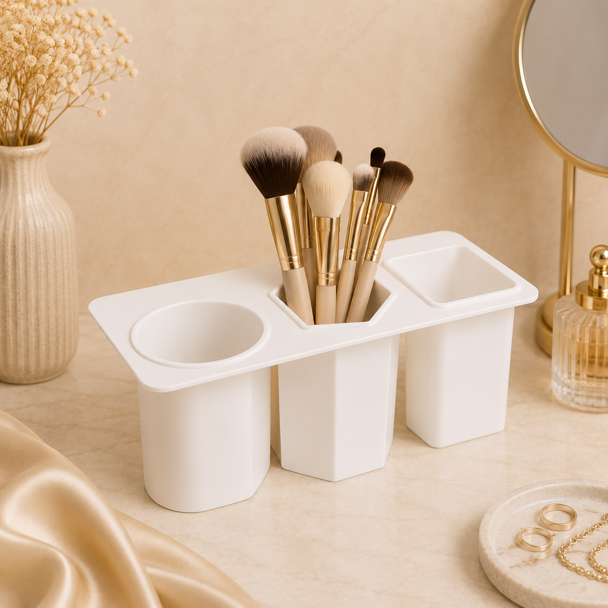 Glowth Makeup Brush Holder, product photo