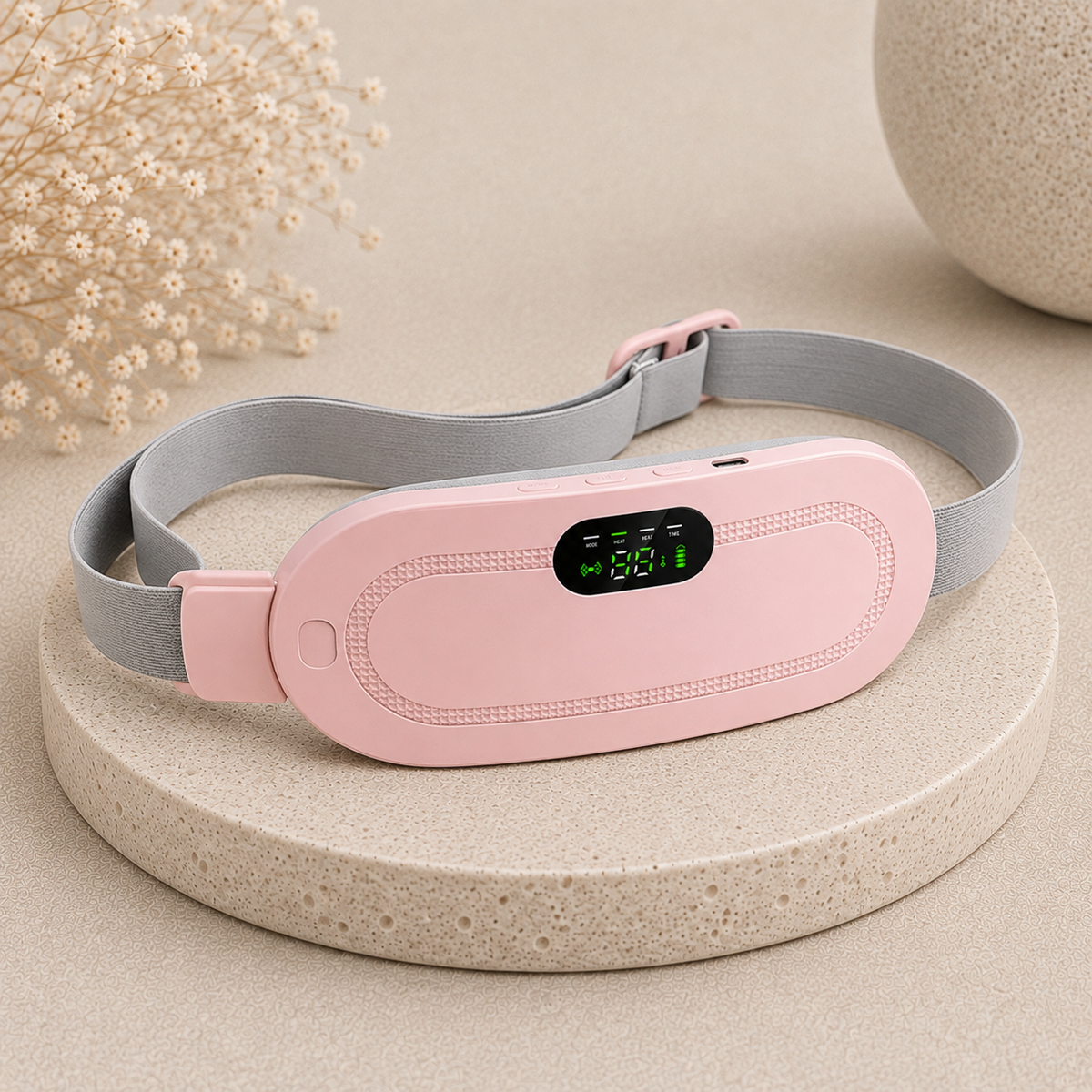 Glowth Heated Menstrual Massage Belt