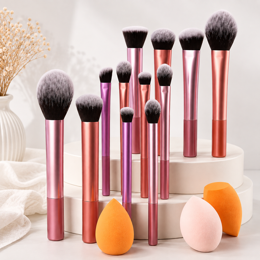 Glowth 15-Piece Makeup Brush Set