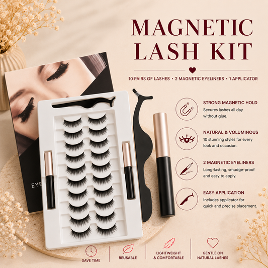 Glowth Magnetic Lash Kit features