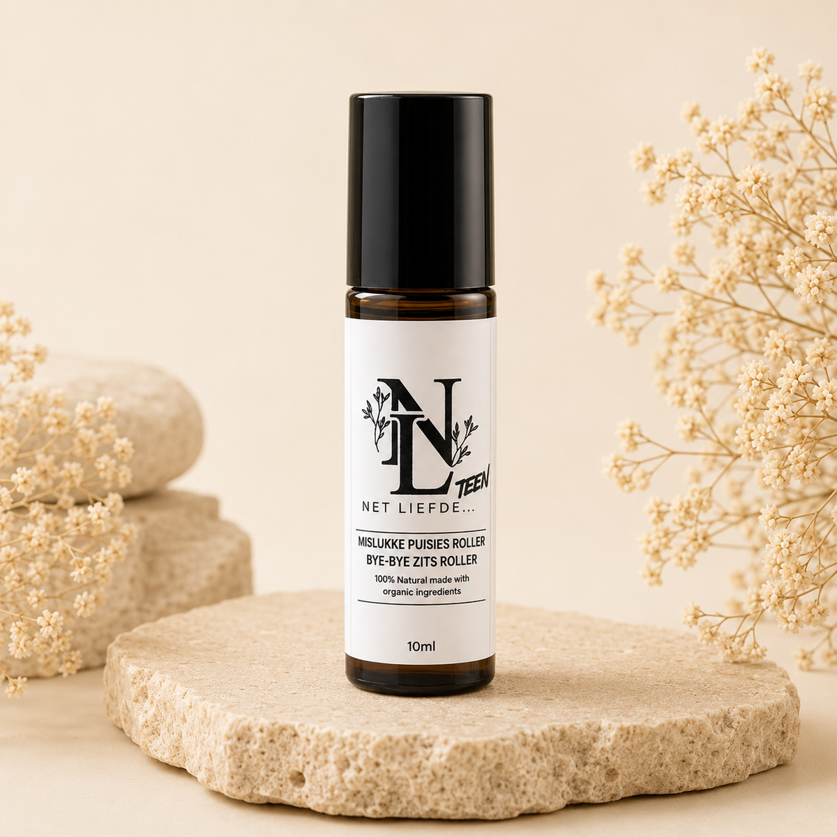 Net Liefde Mislukke Puisies Roller Bye Bye Zit Roller, plain product photo