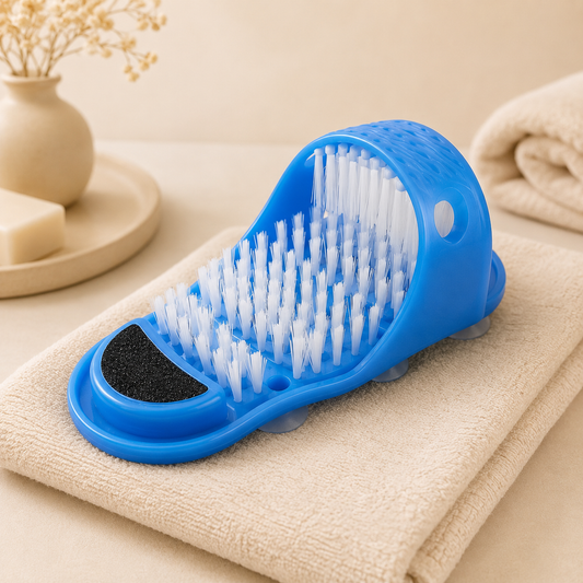 Glowth shower foot scrubber, product photo