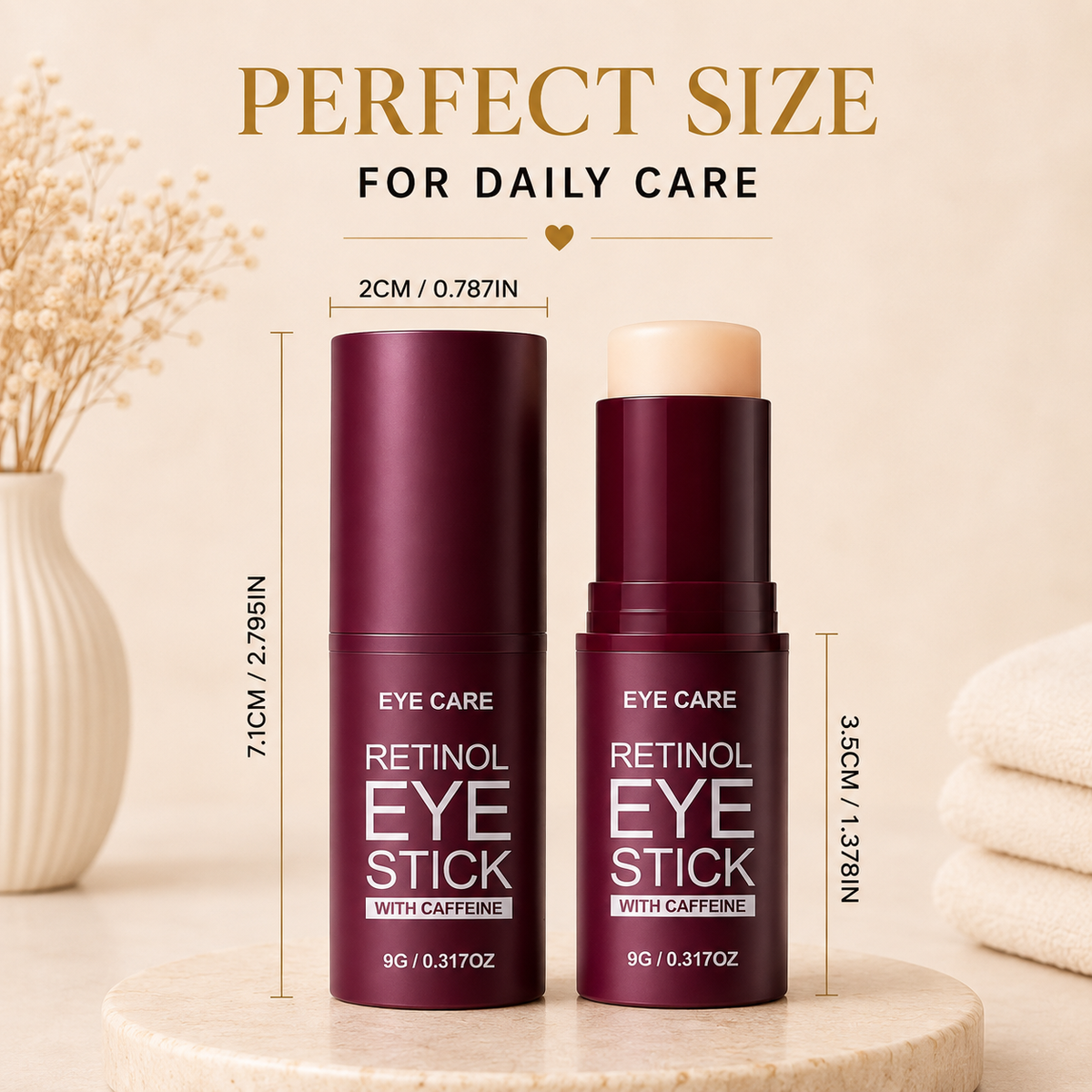 Retinol Eye Stick reveal brighter eyes