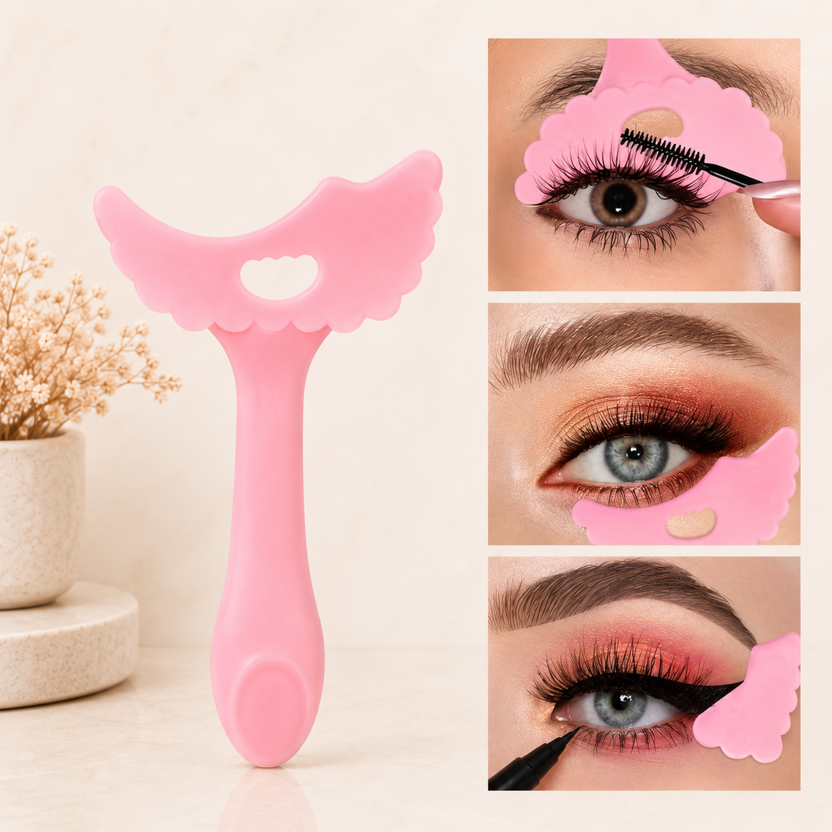 Eye Makeup Tool Set mascara and eyeliner wing tool