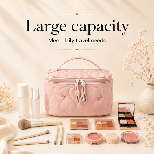 Large capacity toiletry bag, meet daily travel needs