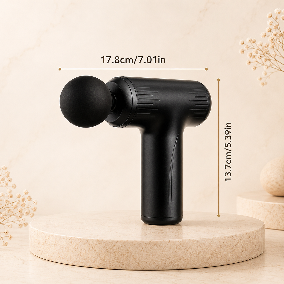 Glowth 10-in-1 Massager dimensions