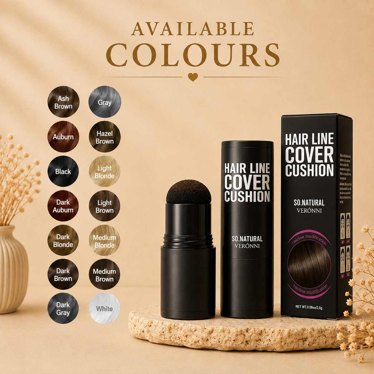 Glowth Hair Line Cover Cushion available colours
