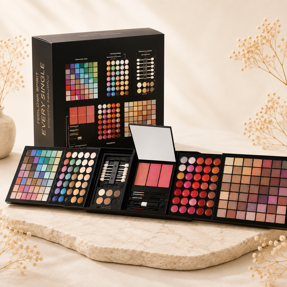 Glowth all-in-one makeup palette with box